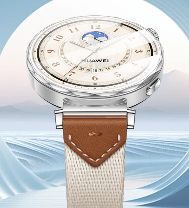 Watchbond Tempered Glass Screen Protector for Huawei Watch GT5 Pro 46mm Men's Full Coverage HD Anti-Fingerprint Anti-Shock Scratch-Resistant Film 3