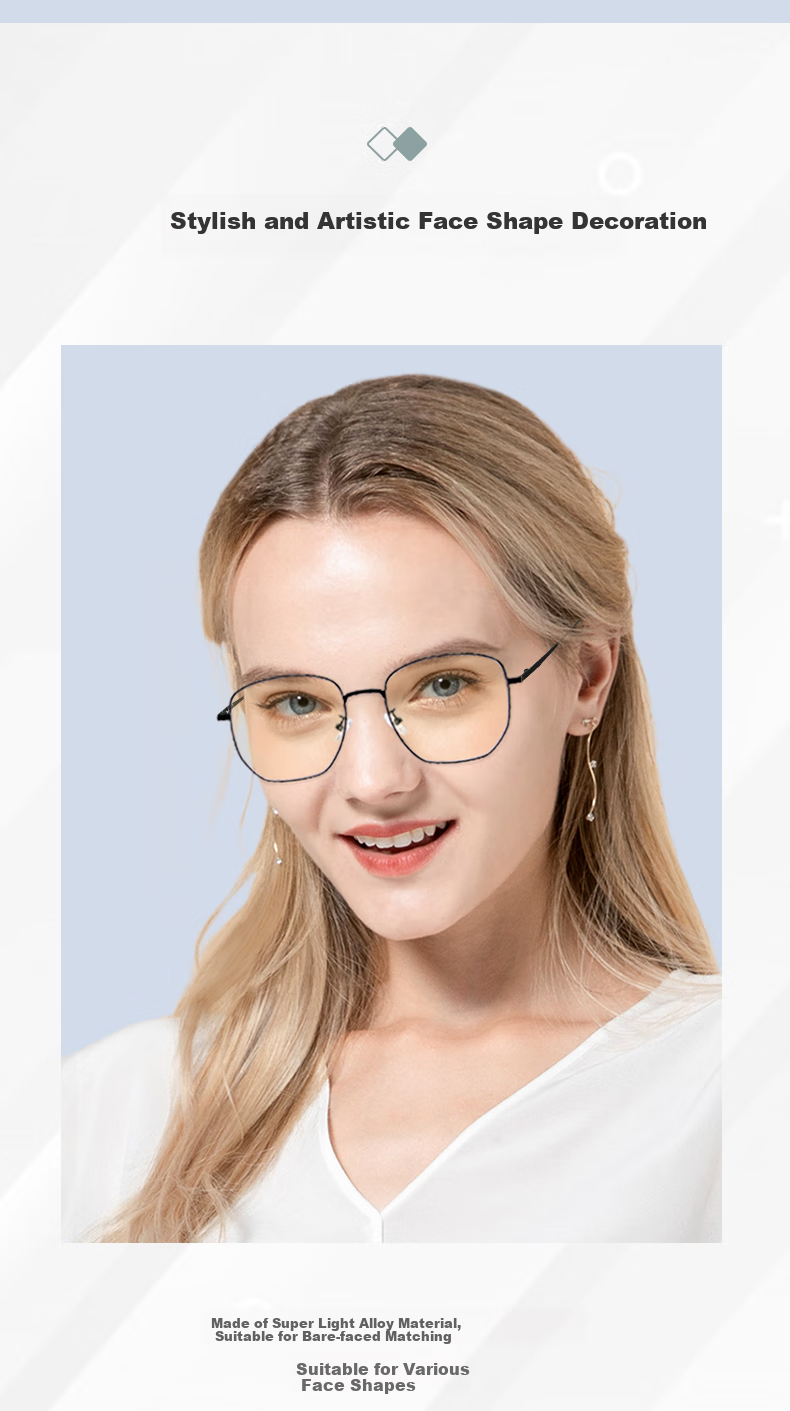 Quark Anti-Blue Light Glasses, UV Protection, Anti-Radiation, Anti-Glare, Non-Prescription Gaming Glasses for Men And Women T844C2 10
