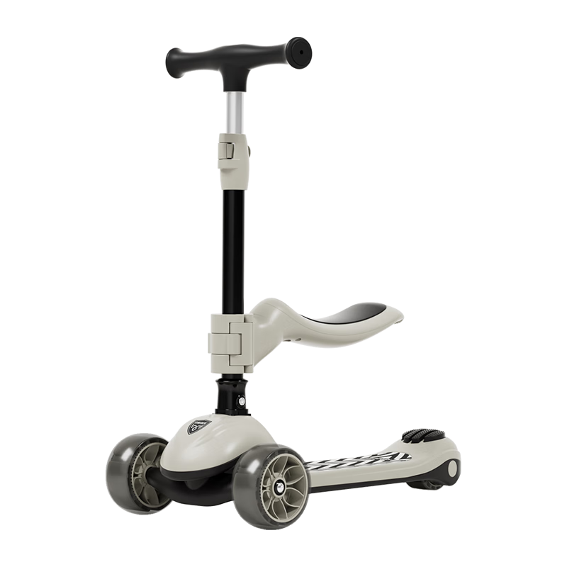 BEIESTATE Supreme 2-In Scooter for Children Aged 1-3 Foldable And Detachable Baby Gift, Beimofen Color