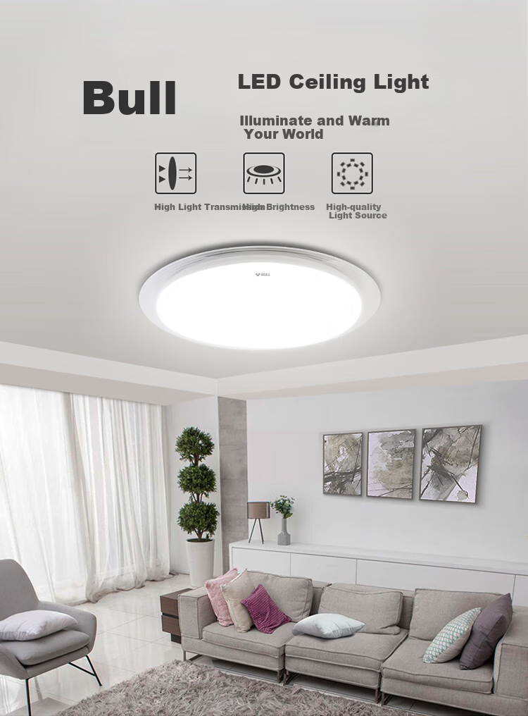 BULL M21 Children's Dual-Spectrum Cloud Light, Smart Voice Full Spectrum Bedroom Lamp, 45W [All-Inclusive Price] 1