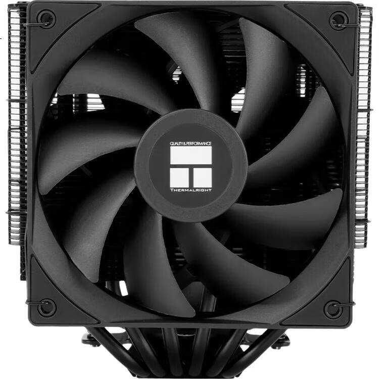 Воздушный кулер Thermalright Peerless Assassin 140 BLACK, AGHP GEN4.0, двухбашенный, черное покрытие, PA140 BLACK