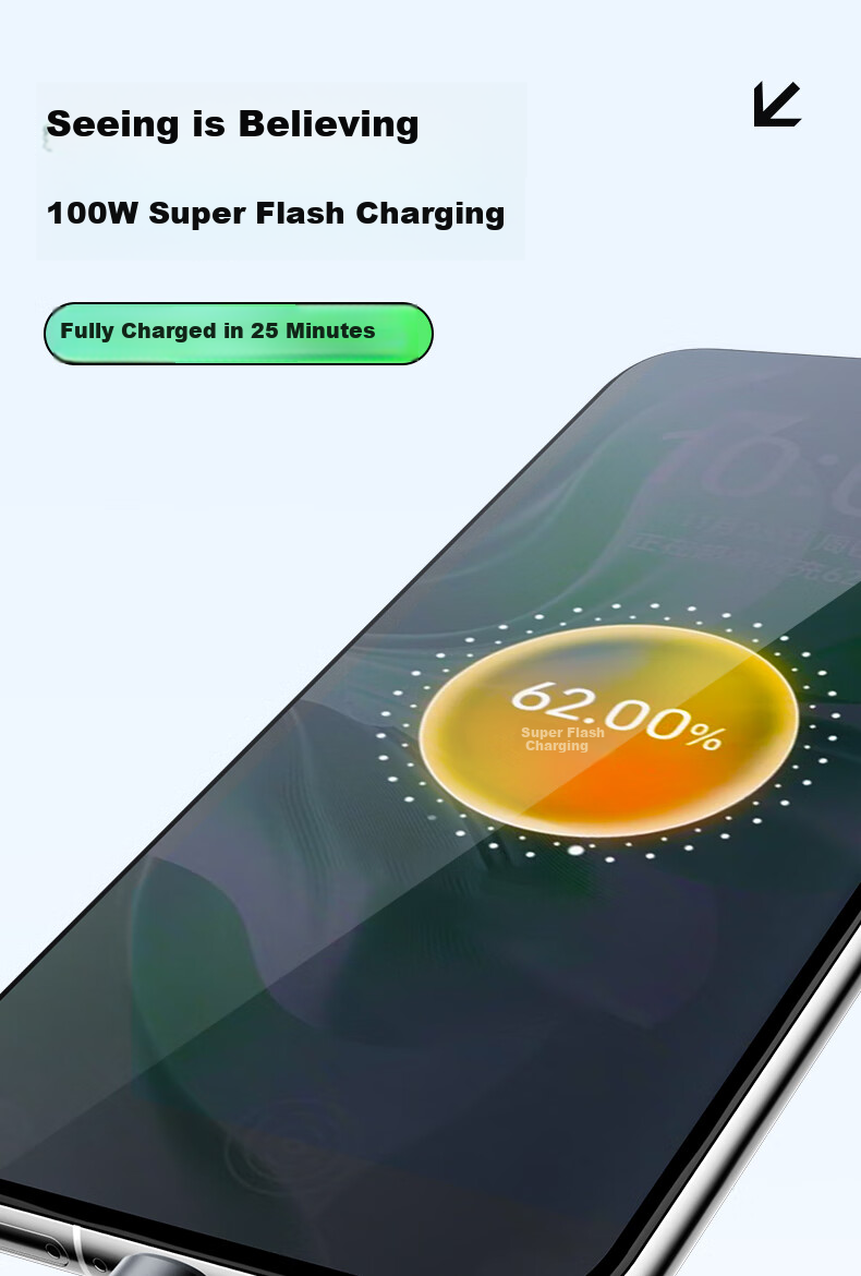 Nengshi Compatible with OPPO Data Cable, Type-C Charging Cable, 80W/65W Super Fast Charging, for FindX7/6/5/Reno12/11/10/9 Zhenwo Phones, Flash Charging Cable, 1 Meter 4