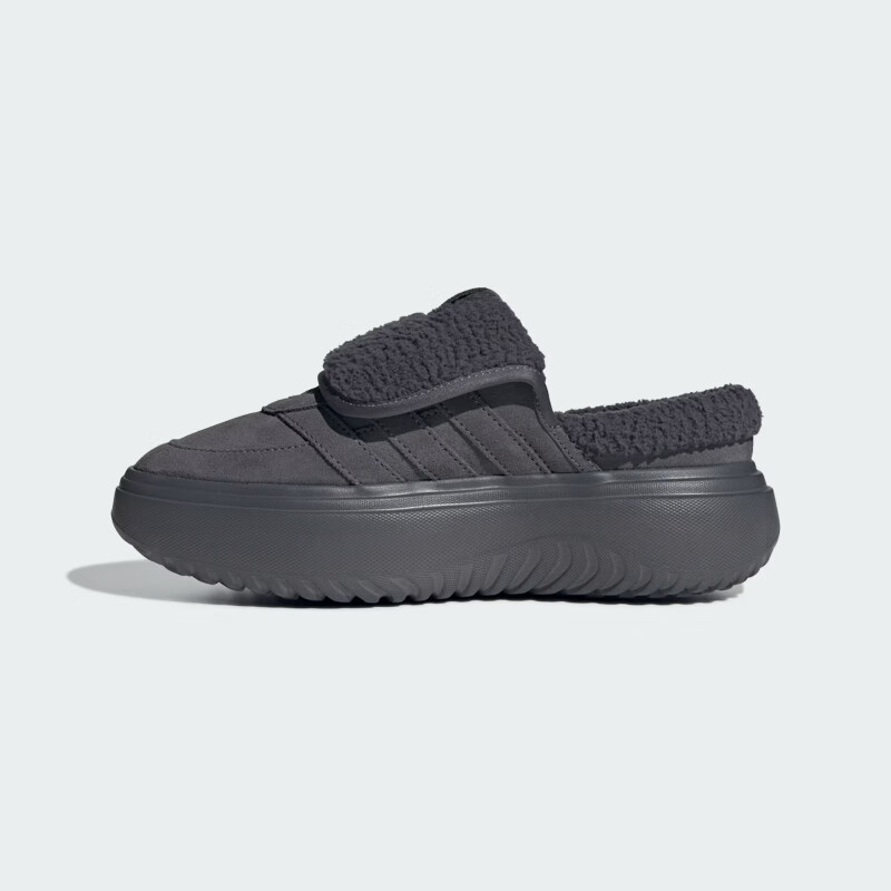 Adidas Women's Sports Style Series, GRAND COURT MULE Casual Shoes, JS4999, Dark Gray, Size 38.5 2