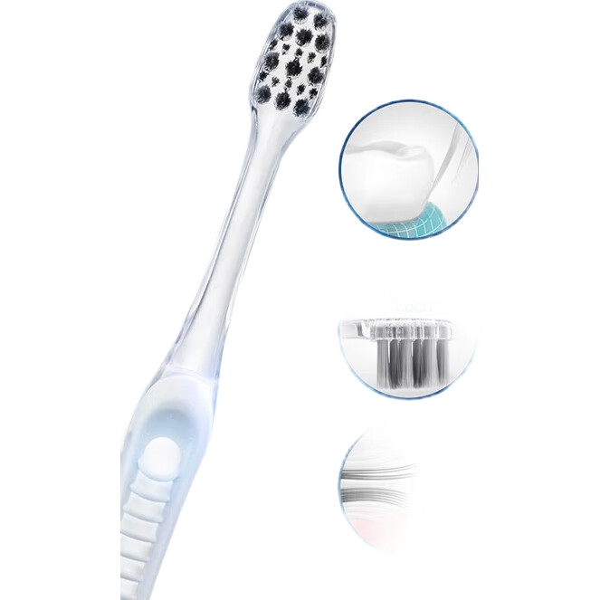 Зубная щетка Oral-B Micro-Silver, защита десен, антибактериальная, ультрамягкие щетинки, 2 шт.