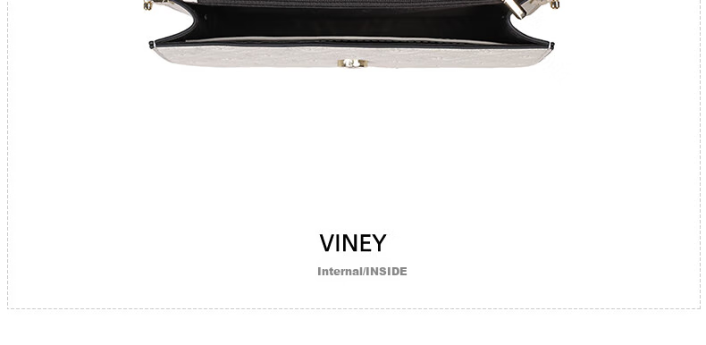 Viney Leather Handbag, Women's Crossbody Small Square Bag, Stylish Shoulder Chain Bag, Practical Birthday Mother's Day Gift for Mom 8