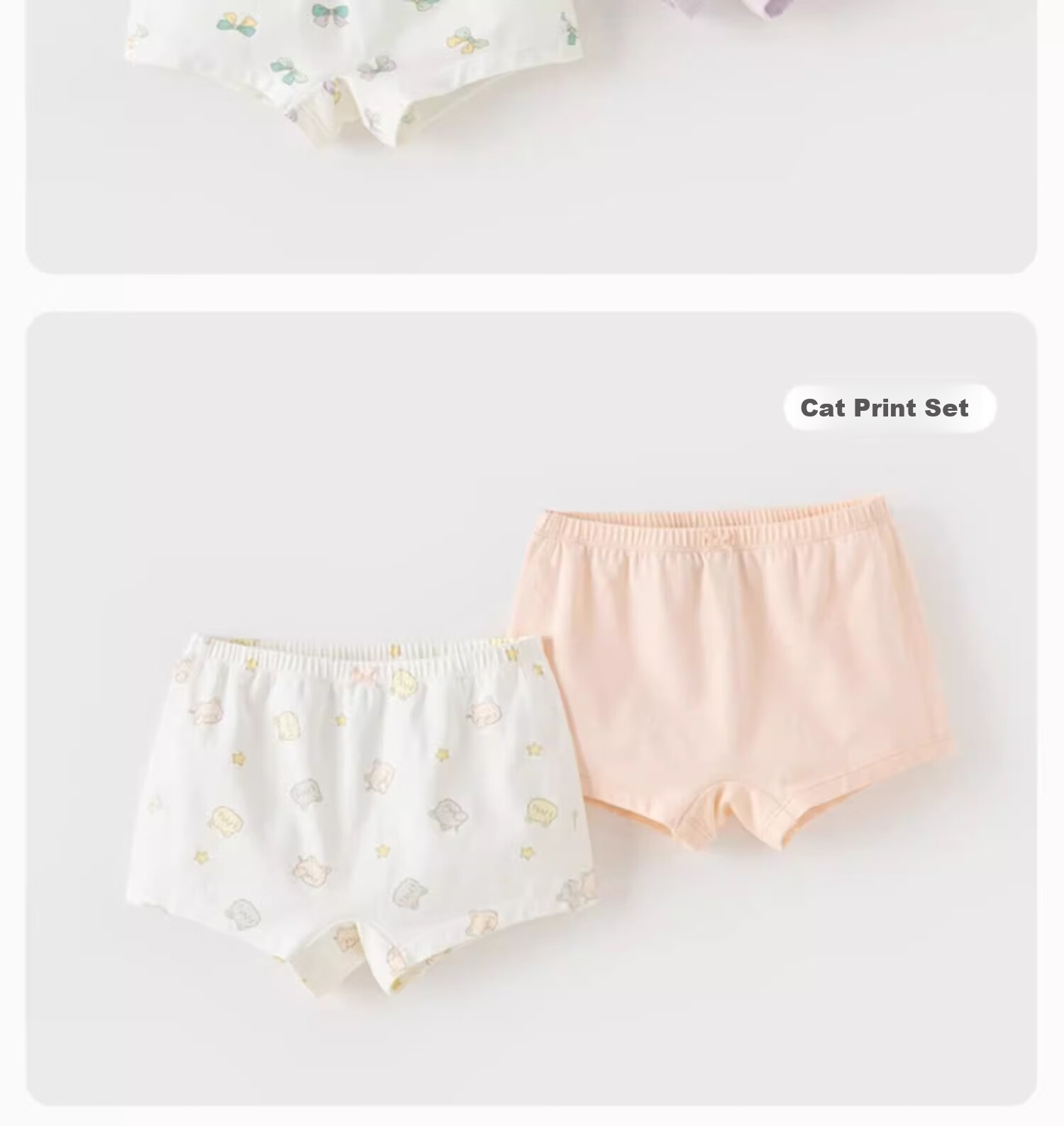 DAVE & BELLA [Two-Pack] Children's Underwear, Baby Boxer Briefs for Girls, Boy Shorts, Comfortable Fit without Pinching 18