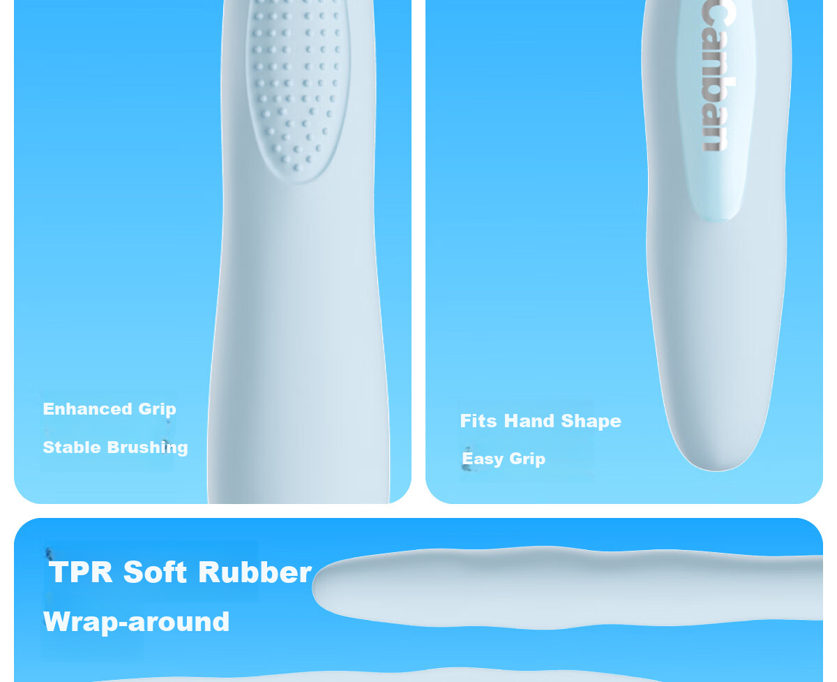 Canban Cloud-Soft Extra Protection Toothbrush, High-Density Bristles, Soft Bristles for Gum Care, Wide Head, Efficient Cleaning, 4-Pack 12