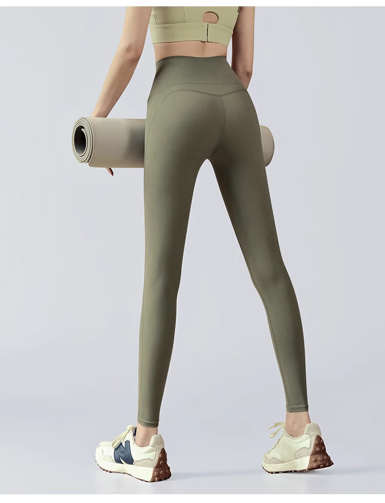 ACKDCS Inspiration Yoga Pants for Women Autumn Outdoor Tight Running Pilates Sports Leggings High Waist Butt Lift Fitness Pants 2