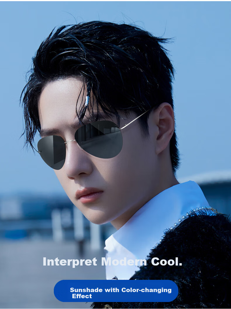 Bertha Ultra-Light Photochromic Sunglasses for Men, Driving-Specific Glasses, UV Protection, Polarized Fashionable Sunglasses for Wome 2