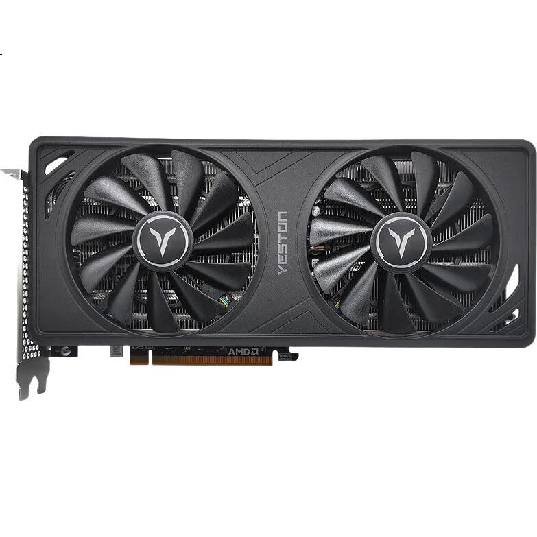 Видеокарта Yeston AMD Radeon RX 7650 GRE 8GB GDDR6, Dual Fan, PCIe 4.0, HDMI, DP