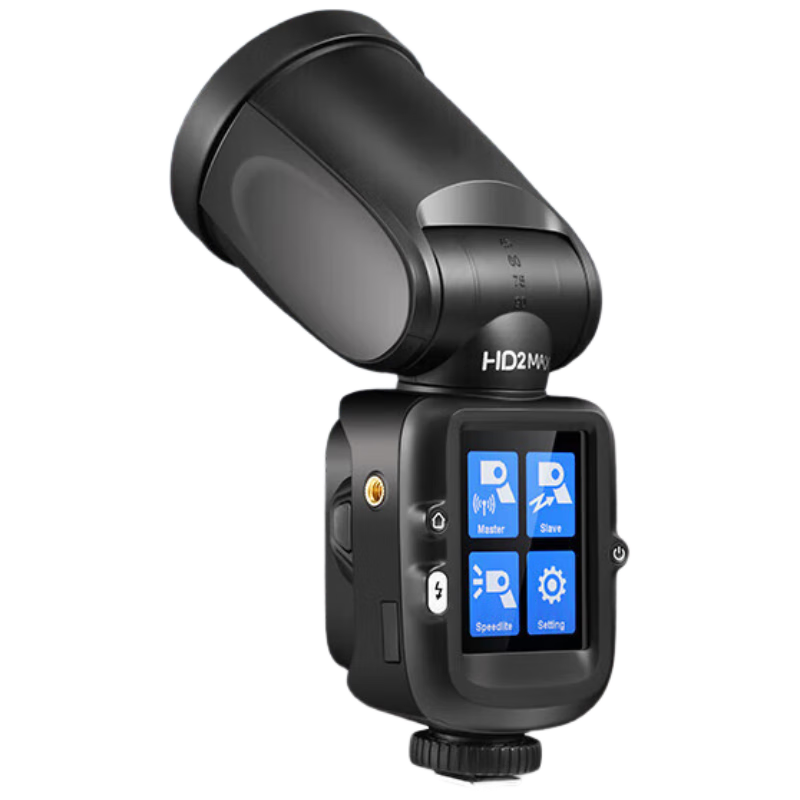 JINBEI HD-2MAX TTL High-Speed Sync Lithium Battery Portable On-Camera Flash for Sony DSLR and Mirrorless Cameras