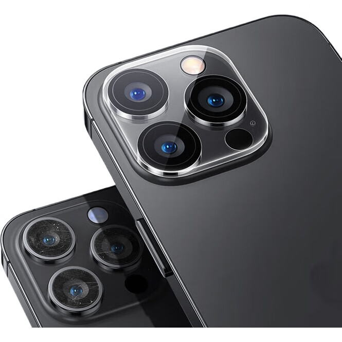 Защитное стекло Smorss для камеры iPhone 14 Pro/14 Pro Max, противоударное, защищающее пиксели