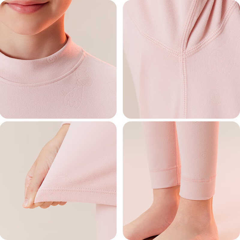 Dingguagua Children's Thermal Underwear Girls Set Autumn Clothes and Pants Kids Sleepwear 2025 Winter New Pajamas