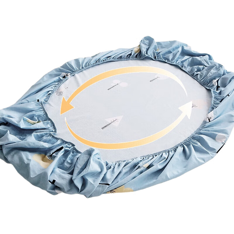 Наматрасник "Yunjin", 90x200 см, из 100% хлопка, класс А, полностью закрытый, защита матраса