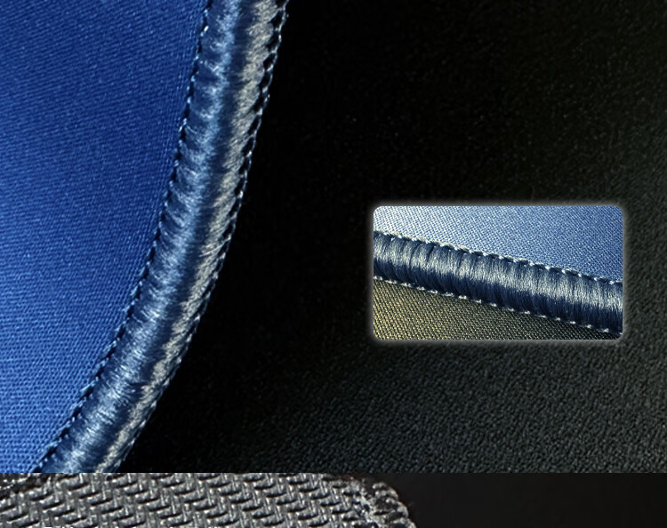 AOC GP500BM/93 Black Gaming Mouse Pad 490x420x5mm Microfiber Woven FPS Smooth Thickened Edge-Sealed 4