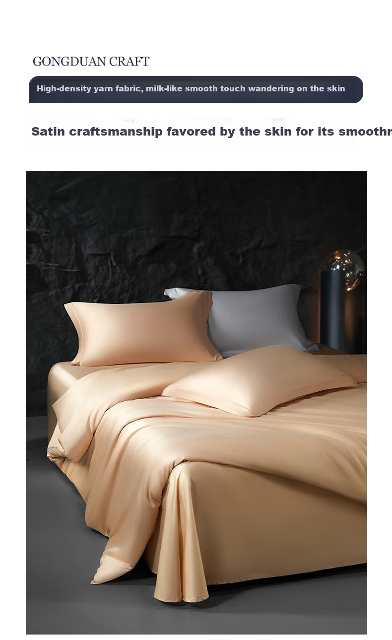 Shuixingjiafang Duvet Cover, Pure Cotton, 100 Count Long-Staple Cotton, Sateen Fabric, Class A Bedding Cover, Extra Large Double Size, 220x240cm 5