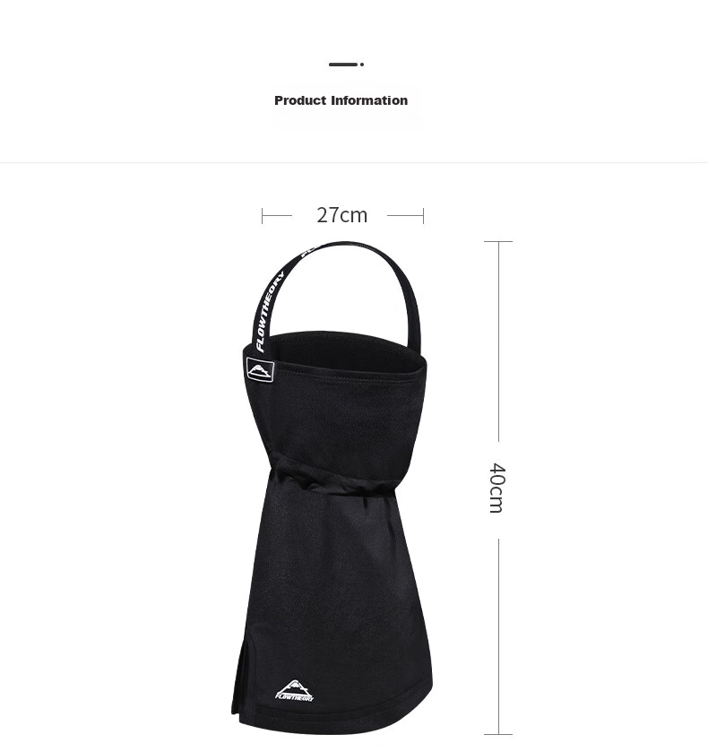 Flow Theory Ski Face Mask Cold Weather Windproof Warm V Face Neck Guard Layered Mask Autumn Winter Skiing Outdoor Riding Equipment 10