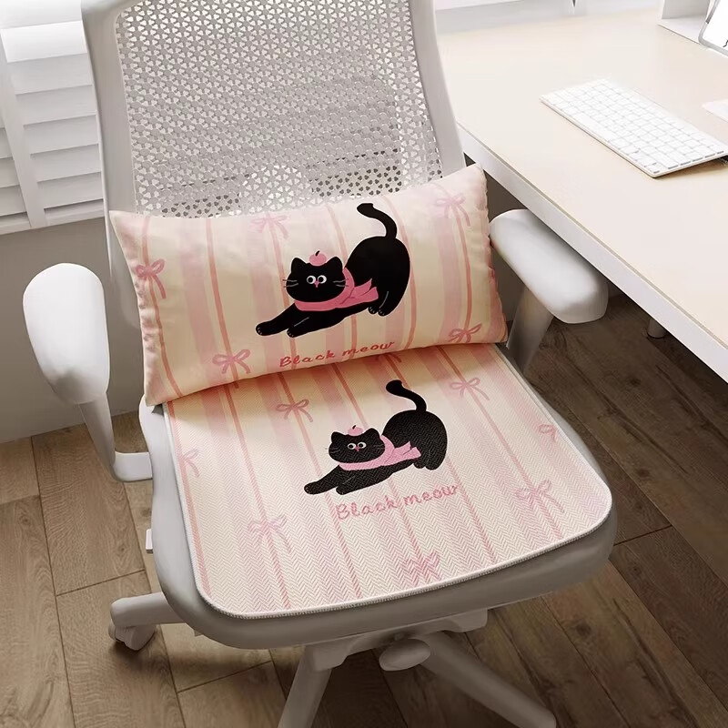 Yinshang Office Seat Cushion Long Sitting Chair Pad Dormitory Computer Chair Butt Cushion Wooden Chair Seat Cushion 45*45cm 15
