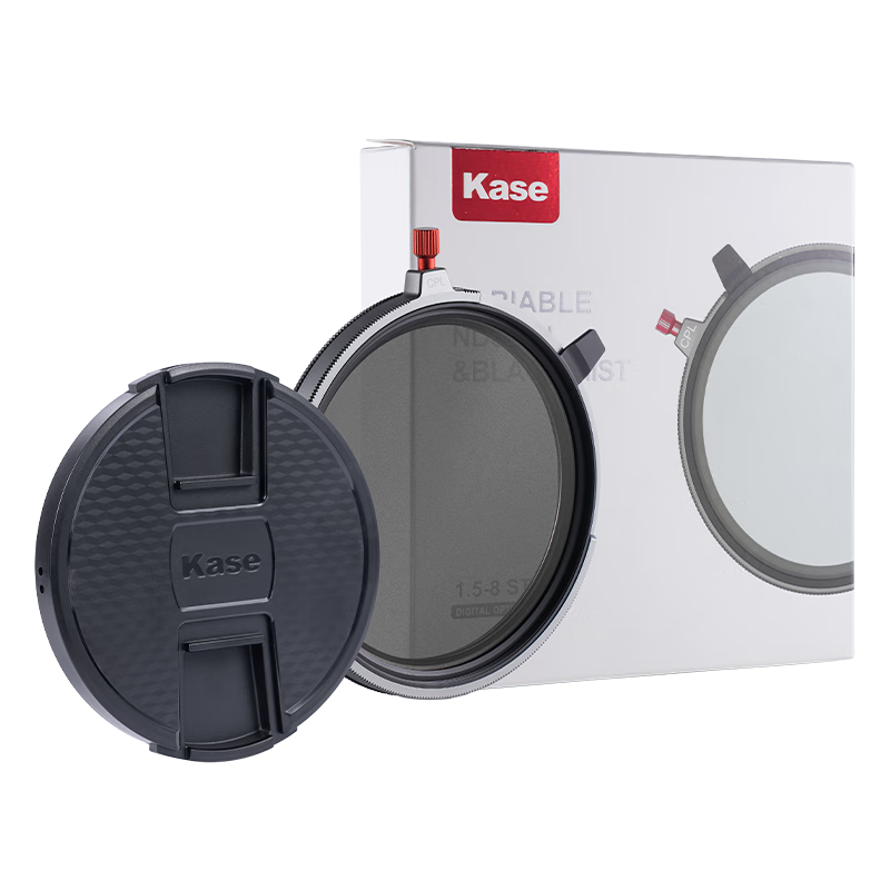 Kase Three-In Filter, 67mm Adjustable VND&CPL&Black Soft, Variable ND2-256 Neutral Density Filter, Video Tool, Light Reducer, Portrait And Landscape Three-In Filter