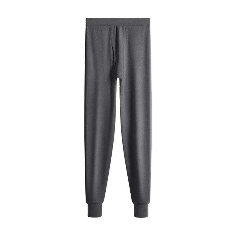 Dushiliren Men's Autumn Long Johns, Pure Cotton 10A Antibacterial Cotton Thermal Underwear, Thin Base Layer Pants for Winter Wear