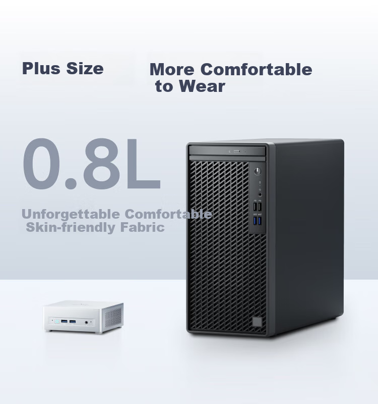Mingfan UM750L Slim Ryzen R5-7545U Mini PC, High-Performance 2.5G Ethernet Port, Compact Desktop Computer for Office And Gaming, Subsidy 15%, 16GB RAM + 1TB Storage 5