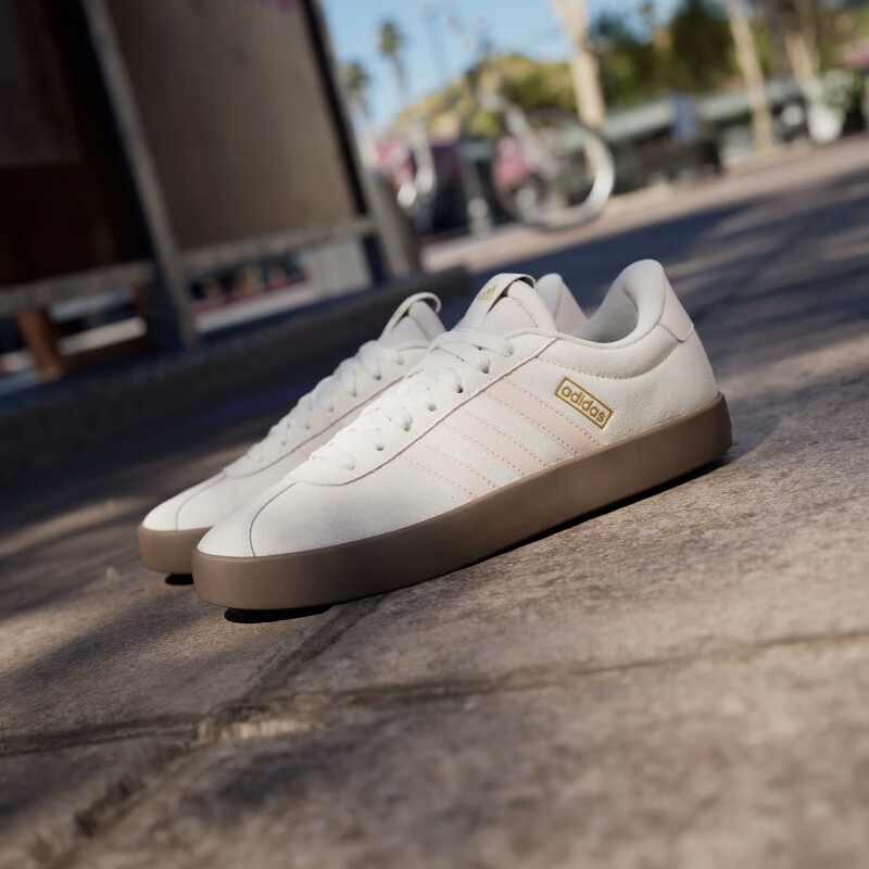 Adidas Women's Sporty Style VL COURT 3.0 Casual Shoes JR0954 Han Yu White Size 40 10