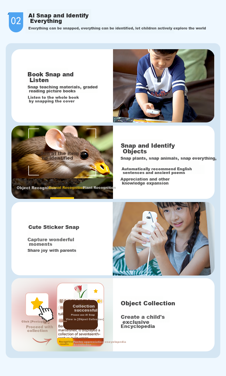 Tinglixiong T6 English Listening Companion, MP3 Player for Ear Training And Listening Practice, Portable Player with Repeater Function, Storytelling Machine, Tape Player, Pocket-Sized Learning Device, White, 64GB 5