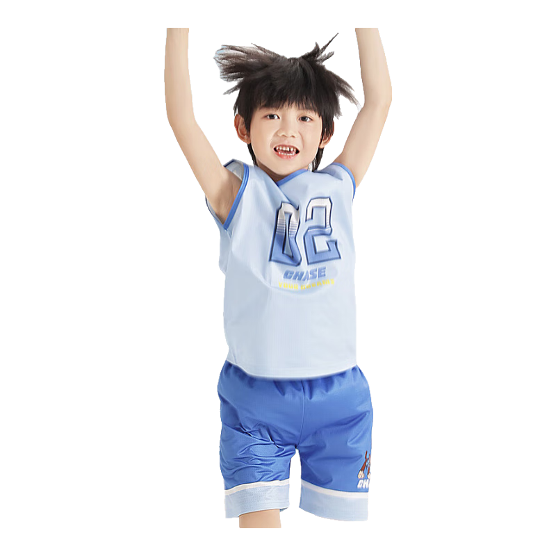 PAW PATROL Class A Children's Quick-Dry Vest Set, Boys' Shorts, Sports Summer Student Cartoon Children's Clothing PA1744A 100