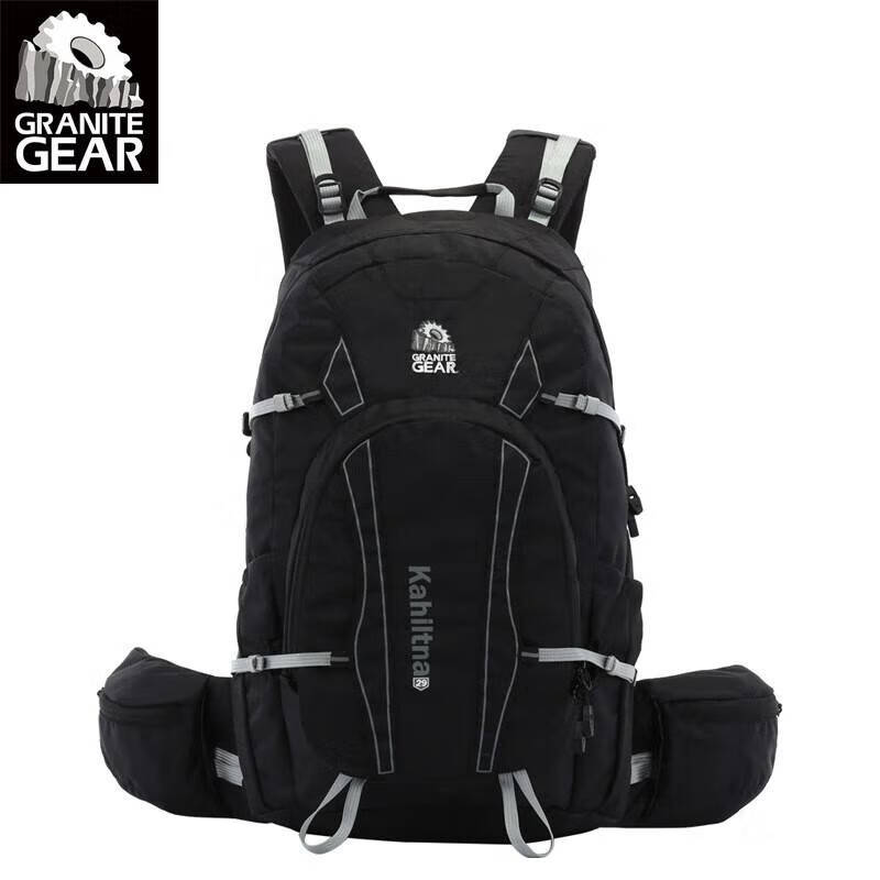 GRANITEGEAR Granite Backpack, Outdoor Travel Hiking Backpack, Multifunctional Waterproof Mountaineering Bag, Detachable Waist Pack with Rain Cover