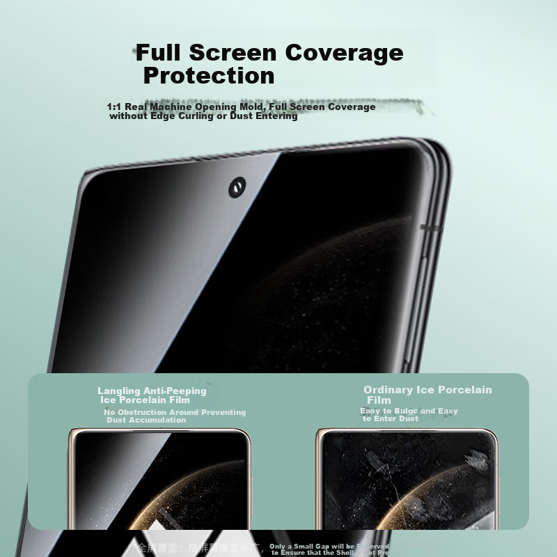 Защитная пленка LANGLING для Huawei Mate X6, гидрогелевая, противоударная, с защитой от подглядывания