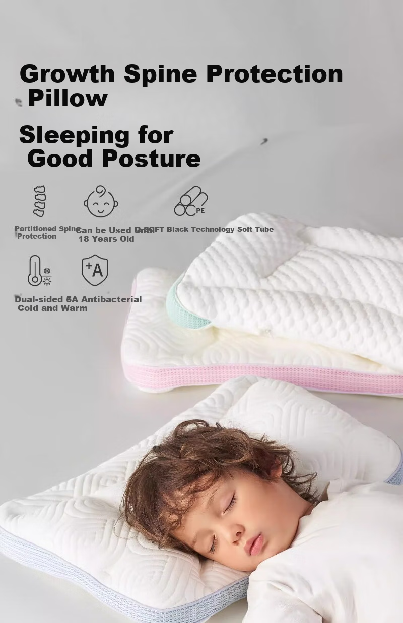 Scoornest Children's Pillow for Ages 1-3 And Above, Baby Pillow for Kindergarten And Elementary School Students, Suitable for Summer And All Seasons 1