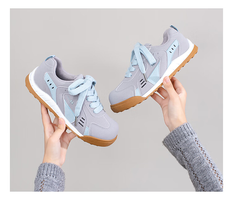 Warrior Women's Popular German Training Shoes Casual Versatile Spring Autumn New Comfortable Lightweight Sports Sneakers Pink Size 36 12