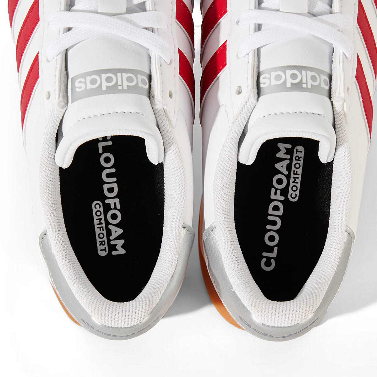Adidas T-Head Men's Spring Retro Casual Shoes Fashion Lightweight Shock Absorption Sports Shoes Light Scarlet Size 42 19