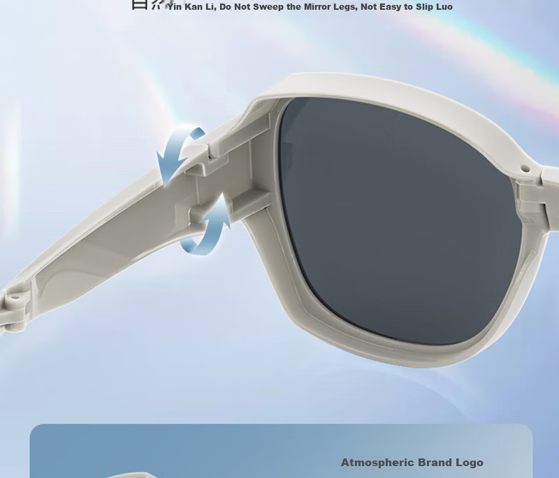 One&one Foldable Sunglasses Clip-On Polarized UV Protection for Women, Can Be Used with Prescription Glasses 11