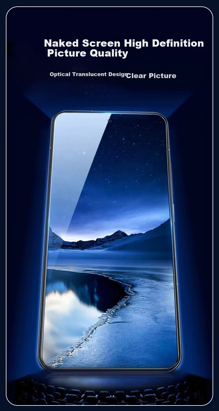 KOOLIFE Tempered Glass Screen Protector for Xiaomi Redmi Note15 Pro+, Ultra-Thin HD Curved Glass Protective Film for Xiaomi Redmi Note15 Pro+, Shatterproof Anti-Fingerprint Protective Film 5