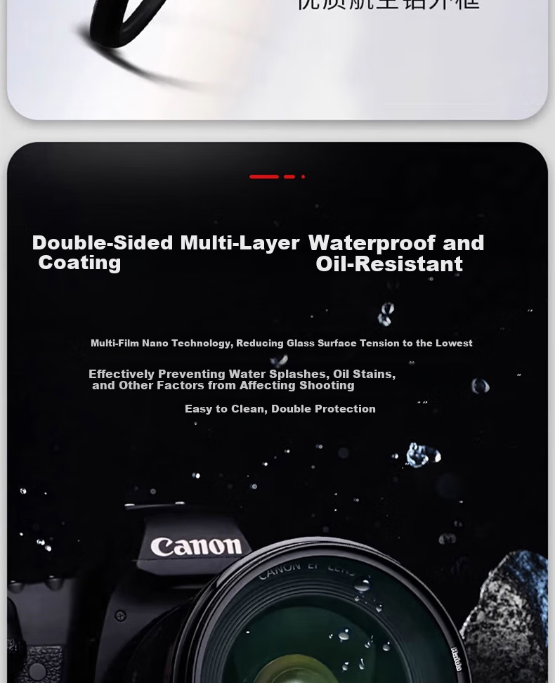 Haida UV Filter 67mm, 12-Layer Nano Double-Sided Coating, 99.1% High Light Transmission, Protective Lens, Suitable for Canon, Sony, Fuji And Other Mirrorless And DSLR Lenses 4