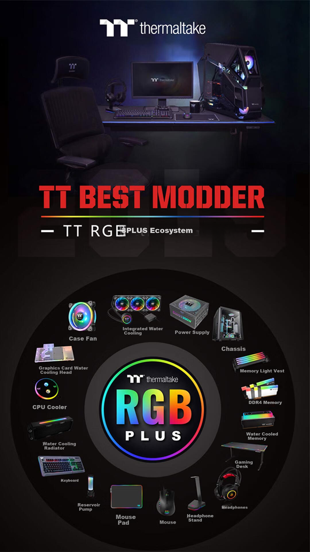 Thermaltake (Tt) Steel Shadow S-M Seaside View Case Computer Tower Black (M-ATX Motherboard / Supports 360mm Water Cooling / 12 Fan Positions) 8
