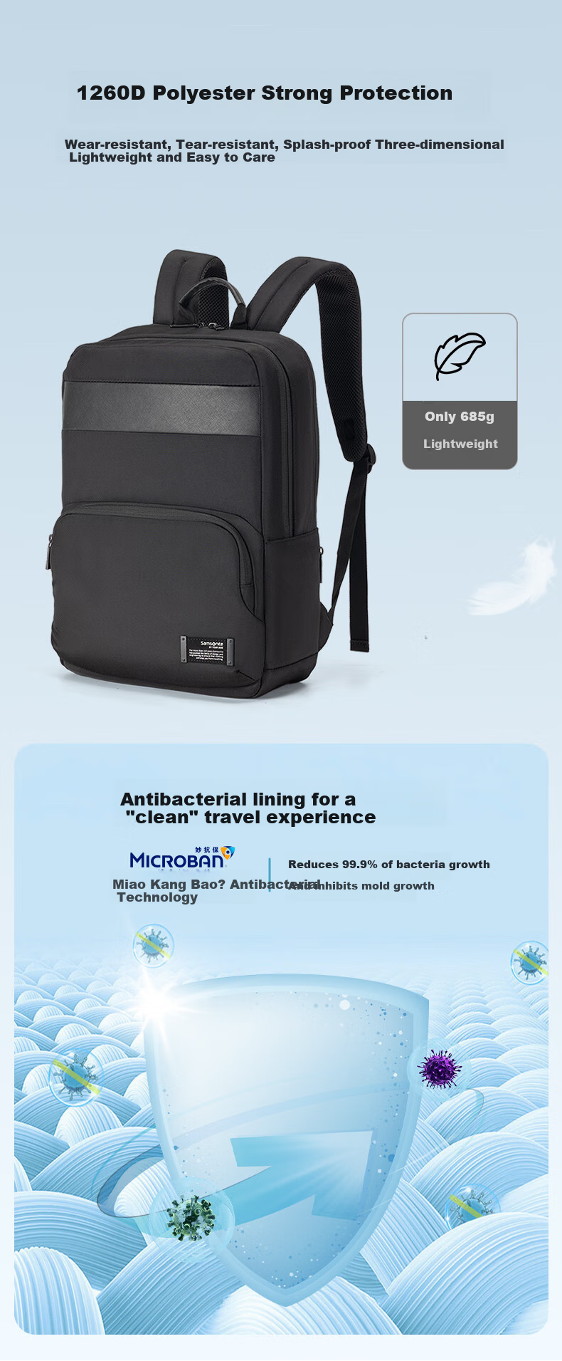 Xinxiuli Men's Backpack, 16-Inch Laptop Bag, High-End Business Large Capacity Backpack, Travel Bag, School Bag, JINGDONG Co-Branded Editio 4