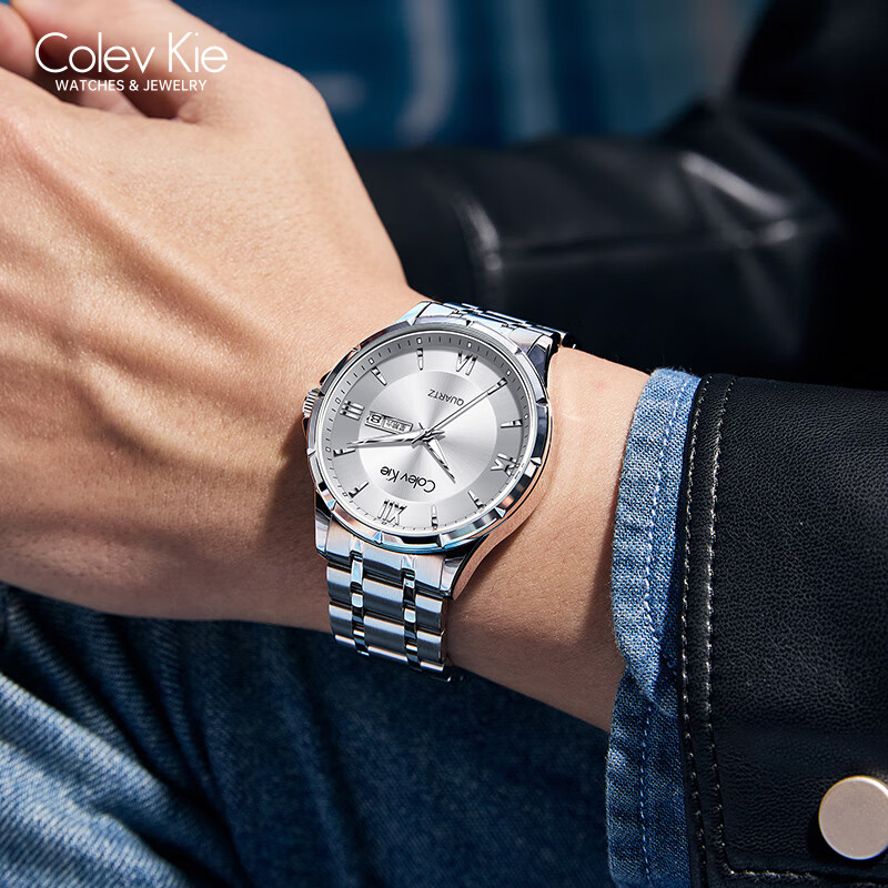 Colevkie Men's Watch 2025 New Waterproof Business Student Top 10 Brand Birthday Gift for Men