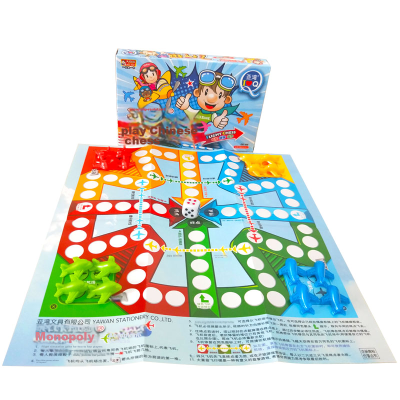 Dafuweng Q Version Ludo Board Game Card Game Chess-Style Tabletop Game 1007, Portable Cartoon Card Games