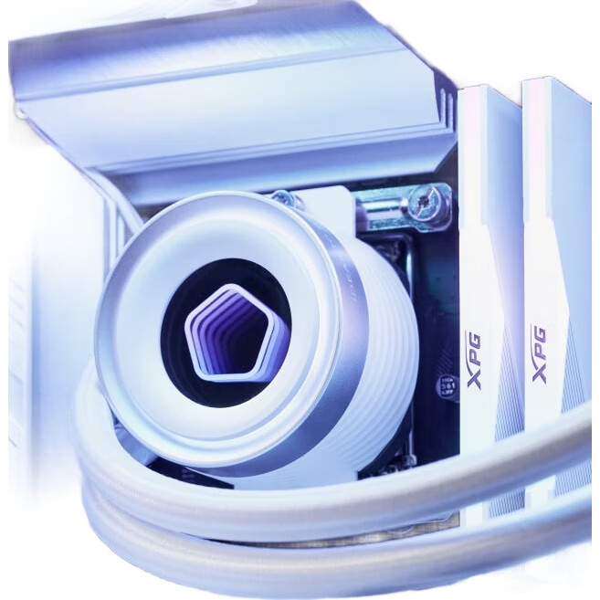 Компьютерный кулер ID-COOLING Frost Kingdom 240 ARGB White, жидкостное охлаждение, для процессора, белый