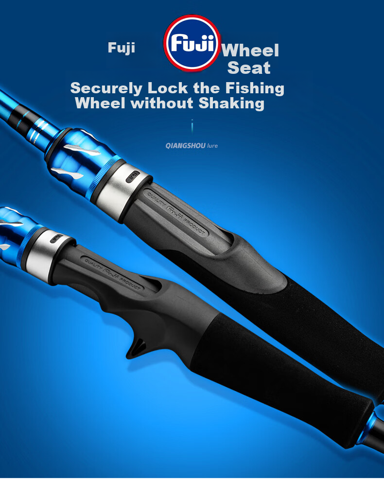 GW Fishing Rod, 1.98 Meters Straight Handle, Strong Hand ML Action, Lure Rod Set, Baitiao, Bass Lure Rod, Fishing Pole, Fishing Tackle 7