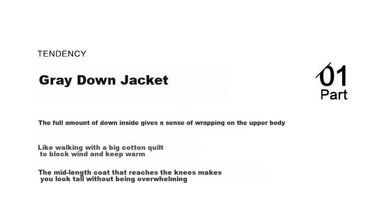 Dme [Tianhuai Color Simple Style] Winter Cool Stand-Collar Zipper Mid-Length down Jacket for Wome 5