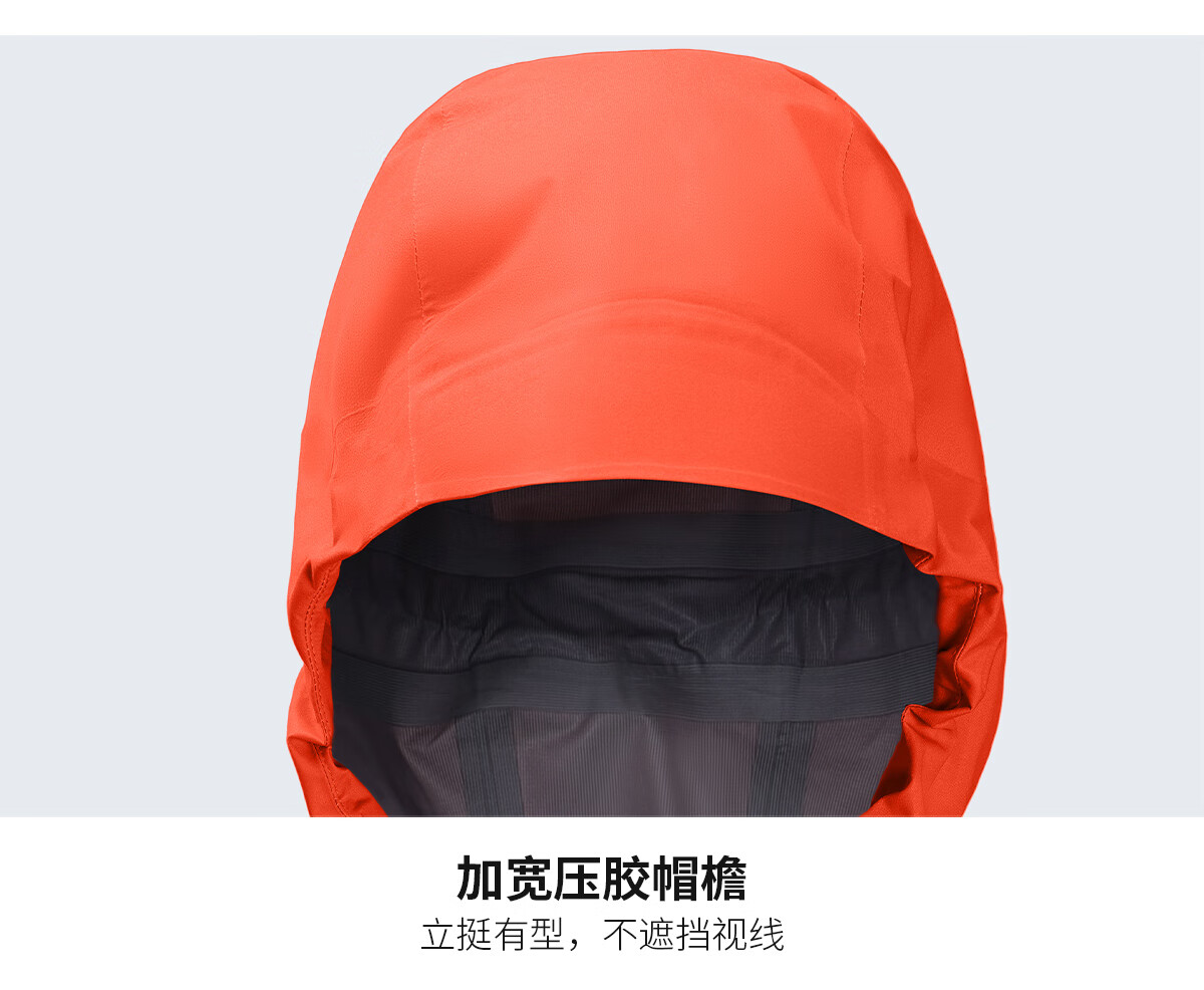 CAMEL Outdoor Hardshell Jacket for Men And Women, 3L Waterproof Rainproof Mountaineering Coat, Professional Storm Protection, Model 1864 L 12