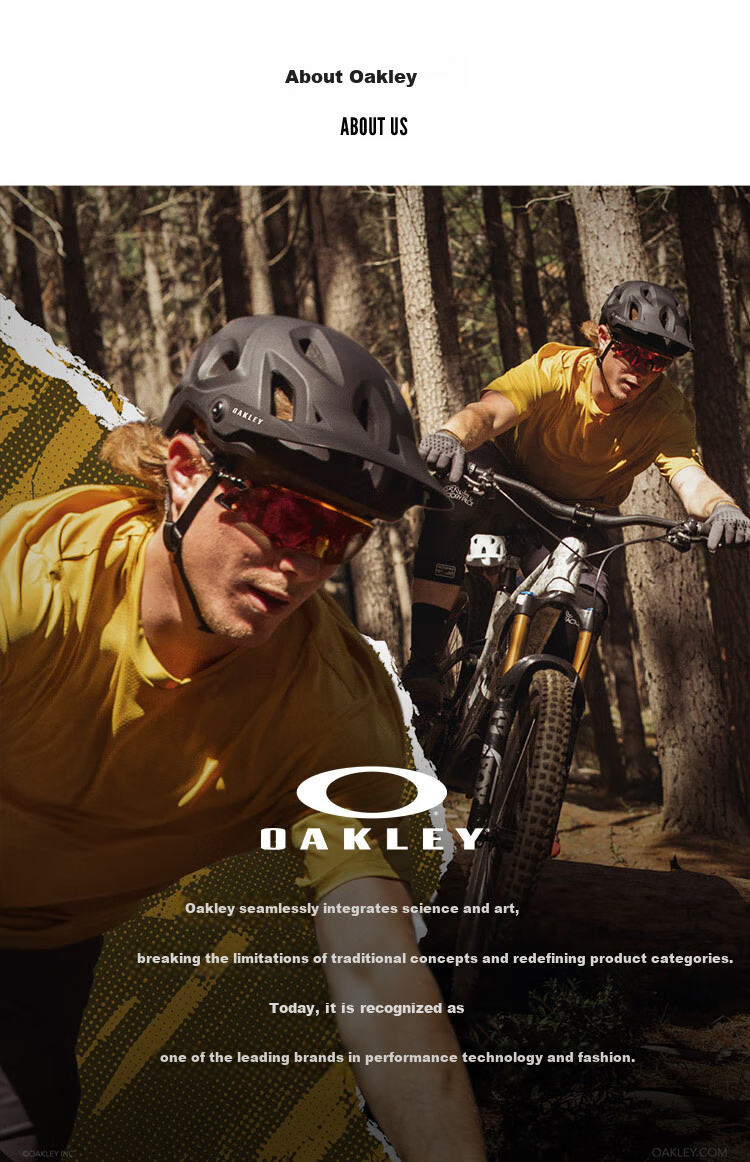 OAKLEY Spherical Lens Frameless Cycling Sunglasses Goggles for Men And Women, 0OO9313-04, Size 38, Official Authentic Product 5