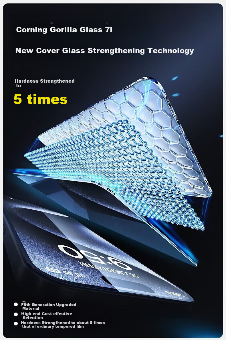 BASEUS AR Corning Film [2.2m SGS Performance Drop-Resistant] Tempered Glass Screen Protector for Apple 16/15, IPhone 16/15 Protective Film, High-Definition Clear Film with Dust-Free Installatio 5