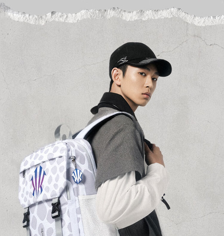ANTA Kyrie Irving Series Large Capacity Unisex Backpack Fashion Sports Training Fitness Basketball Bag 17