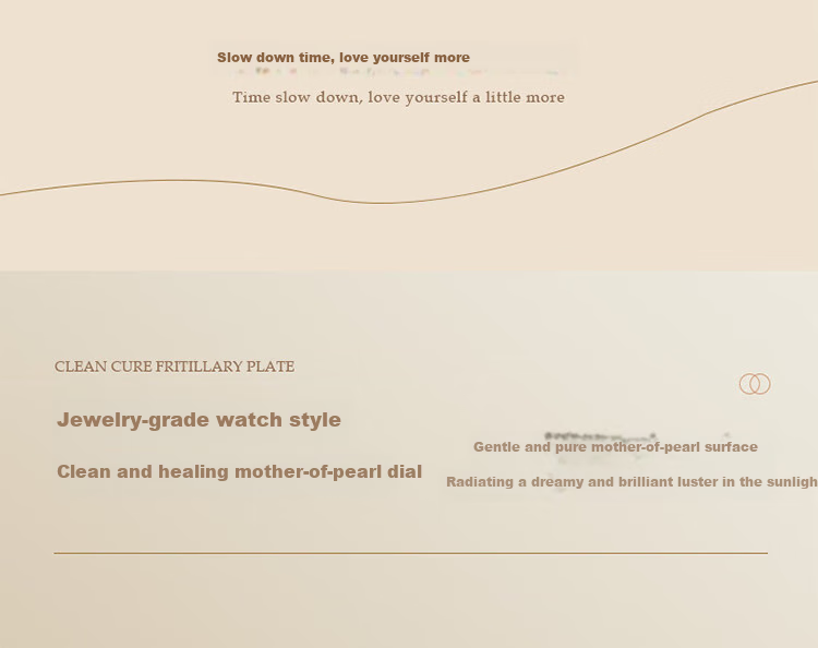 Julius Watch for Women, Mermaid Gift Box, Girlfriend Gift, Zirconium Bracelet, Quartz Ladies' Student Watch, Rose Gold MG-1435B 15