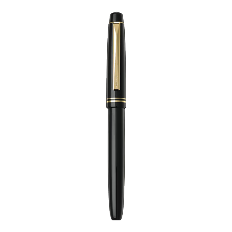 PILOT 78G Fountain Pen for Elementary Students Practice, Premium Adult Signature Pen, Stationery Gift Box Vintage Series Transparent F Nib + 6 Ink Cartridges