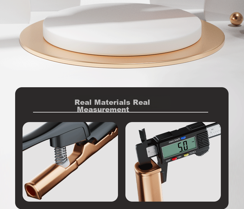 DELIXI Welding Clamp, Industrial-Grade Anti-Scalding Welding Clamp, Argon Arc Welding Gun Accessories, Copper Welding Clamp 4